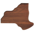 10-3/4 X13-1/4 NEW YORK STATE WALNUT PLAQUE