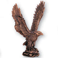 11-1/2 INCH ANTIQUE BRONZE EAGLE TROPHY