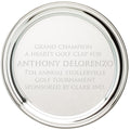 11 INCH CHROME PLATED CHIPPENDALE HIGH POLISHED PLATE