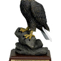 11 INCH MAJESTIC EAGLE TROPHY,  WITHOUT PLATE