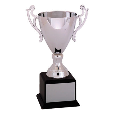 12-1/4 INCH RAMONA SERIES TROPHY WITH 8-1/2 INCH SILVER METAL CUP