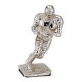 12 3/4 INCH FOOTBALL FIGURE, SILVER