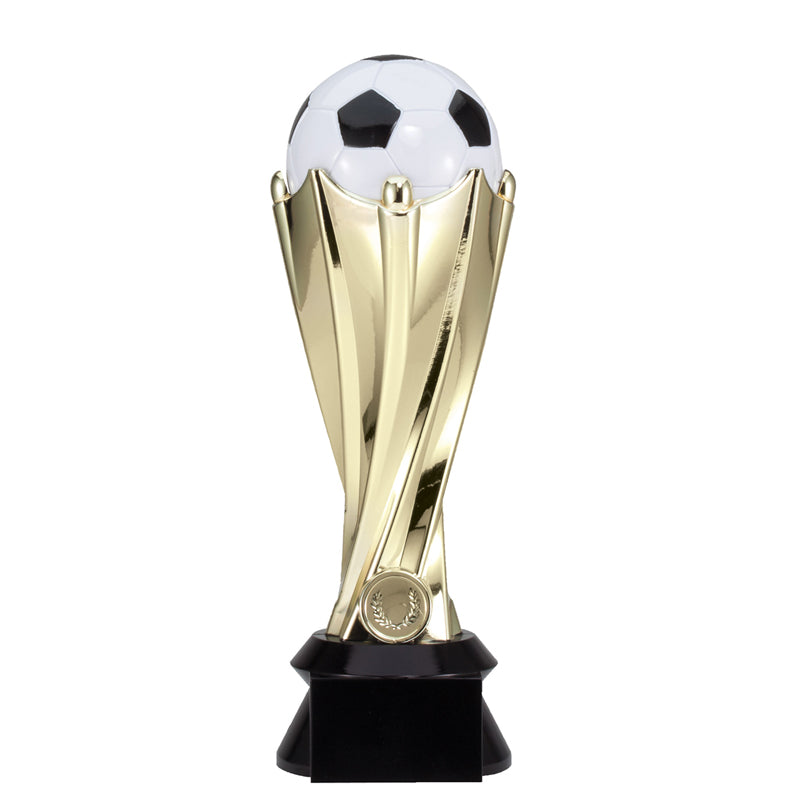 12 INCH PLASTIC WORLD CUP SOCCER TROPHY