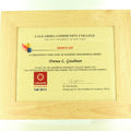12 X 14-1/2 INCH ADLERWOOD PICTURE FRAME, HOLDS 8-1/2 X 11 INCH PHOTO OR CERTIFICATE