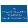 12 X 24 METALLIC BLUE ALUMINUM, .025