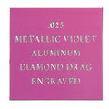 12 X 24 METALLIC VIOLET ALUMINUM, .025
