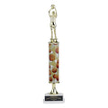 14, 15, 16 INCH ONE COLUMN SPORTS TROPHY TAKES FIGURE