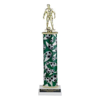 16, 17, 18 INCH SPORT COLUMN TROPHY TAKES FIGURE