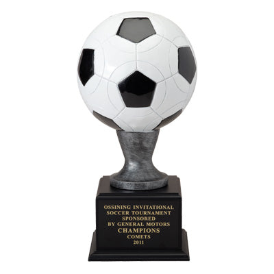 16 INCH RESIN SOCCER BALL