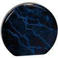 Blue 5 1/2" Marble Acrylic Circle