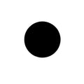 1 INCH BLACK BRASS STEEL DISC