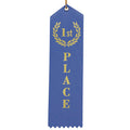 1ST PLACE BLUE SATIN RIBBON