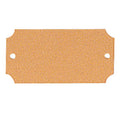 2-1/2 X 1-1/4 BRASS PLATE, 2 HOLES