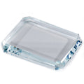 2-1/4 X 3-1/4 INCH OPTICAL CRYSTAL PAPER WEIGHT