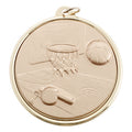 2 3/16 INCH FRAME WITH BASKETBALL MEDALLION - MULTIPLE COLORS