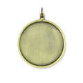 2-3/16 INCH MEDAL FRAME HOLDS 2 INCH INSERT  - MULTIPLE COLORS