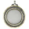 2-3/4 INCH DIE STRUCK MEDAL HOLDS 2 INCH INSERT - MULTIPLE COLORS
