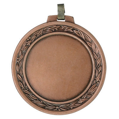 2-3/4 INCH DIE STRUCK MEDAL HOLDS 2 INCH INSERT - MULTIPLE COLORS