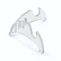 2-3/4 x 3-3/4 INCH ACRYLIC COIN ADJUSTABLE HOLDER