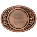 2-3/4 X 3-5/8 BELT BUCKLE BRONZE