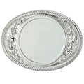2-3/4 X 3-5/8 BELT BUCKLE SILVER FOR 2 INCH