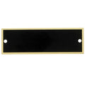 2-3/4 X 7/8 BLACK SCREENED PLATE