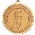 2 Inch Die-Struck Achievement Medal in Gold, Silver, or Bronze