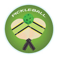 2 INCH PICKLEBALL MYLAR MEDALLION INSERT DISC