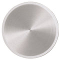 2 INCH SPUN SILVER DISC