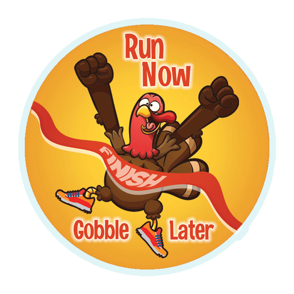 2 Inch in Diameter Round Turkey Trot Insert with Mylar Detailing