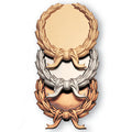 3-1/4 LAUREL WREATH HOLDS 2 INCH INSERT - MULTIPLE COLORS