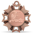 3-POSITION SHOOTING MEDAL, BRONZE