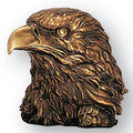 4-1/2 INCH ANTIQUE BRASS EAGLE HEAD