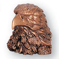 4-1/2 INCH ANTIQUE BRONZE EAGLE HEAD