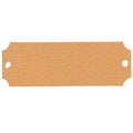 4 X 1 SATIN BRASS, 2 HOLES