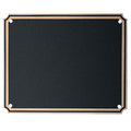 4 X 5 INCH BLACK SCREENED PLATE