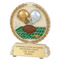 5-1/2 INCH FOOTBALL STONE RESIN TROPHY