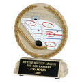 5-1/2 INCH HOCKEY STONE RESIN TROPHY