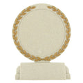 5-1/2 INCH STONE RESIN TROPHY PLAIN CENTER