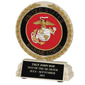 5-1/2 INCH U.S. MARINES STONE RESIN TROPHY