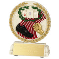 5-1/2 X 4-1/2 INCH TRACK STONE RESIN TROPHY