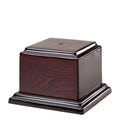 5-3/4 X 5-3/4 X 1 INCH HIGH GLOSS ROSEWOOD PIANO FINISH BASE