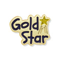5/8 INCH GOLD STAR LAPEL PIN