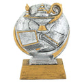 5 INCH RESIN WREATH TROPHY