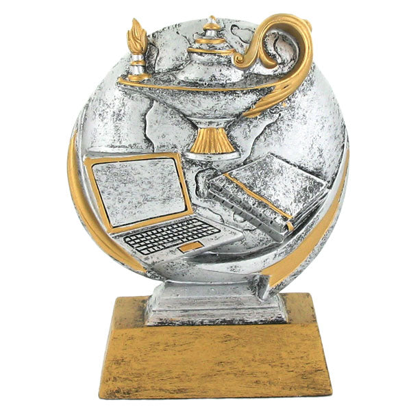 5 INCH RESIN WREATH TROPHY