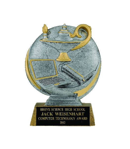 5 INCH RESIN WREATH TROPHY