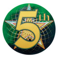 2 Inch in Diameter Round 5th Place Mylar Insert