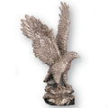 6-1/2 INCH HEIGHT CAST EAGLE ANTIQUE SILVER