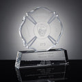 6-1/2 X 5-3/4 INCH CRYSTAL MALTESE CROSS