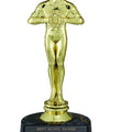 6-1/4 INCH MARBLEIZED BASE WITH ACHIEVEMENT FIGURE